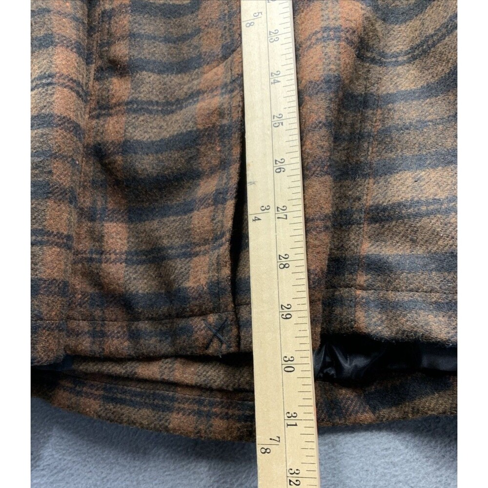 Urban Republic Collection Women's Jacket Plaid Check Belted Brown Size 1X NEW - Picture 9 of 16